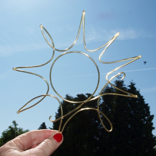 Závěsná dekorace - SLUNCE