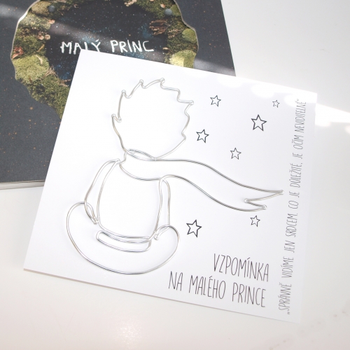 VZPOMÍNKA NA MALÉHO PRINCE - na kartě