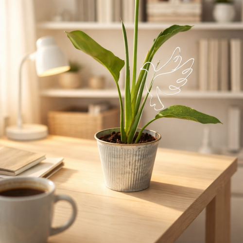 Ozdobný zápich do pokojovky - HOLUBIČKA 2